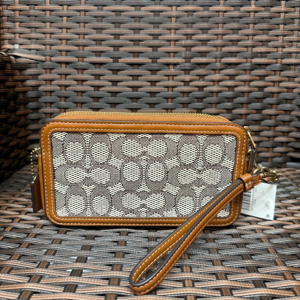 Coach X Tom Wesselmann Kira Crossbody In Signature Textile Jacquard CA231 - Picture 2 of 8